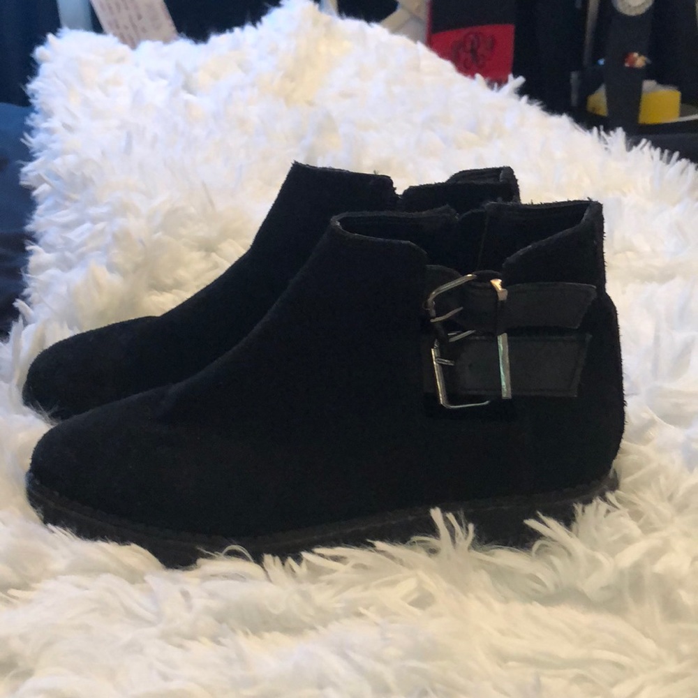 Black booties